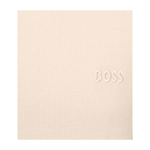 BOSS Pullover Maglia Uomo con ricamo in tono colore Open white A24 - BOSS50476364 - 131 - M - Francavilla Moda